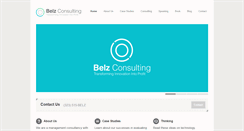Desktop Screenshot of belzconsulting.com